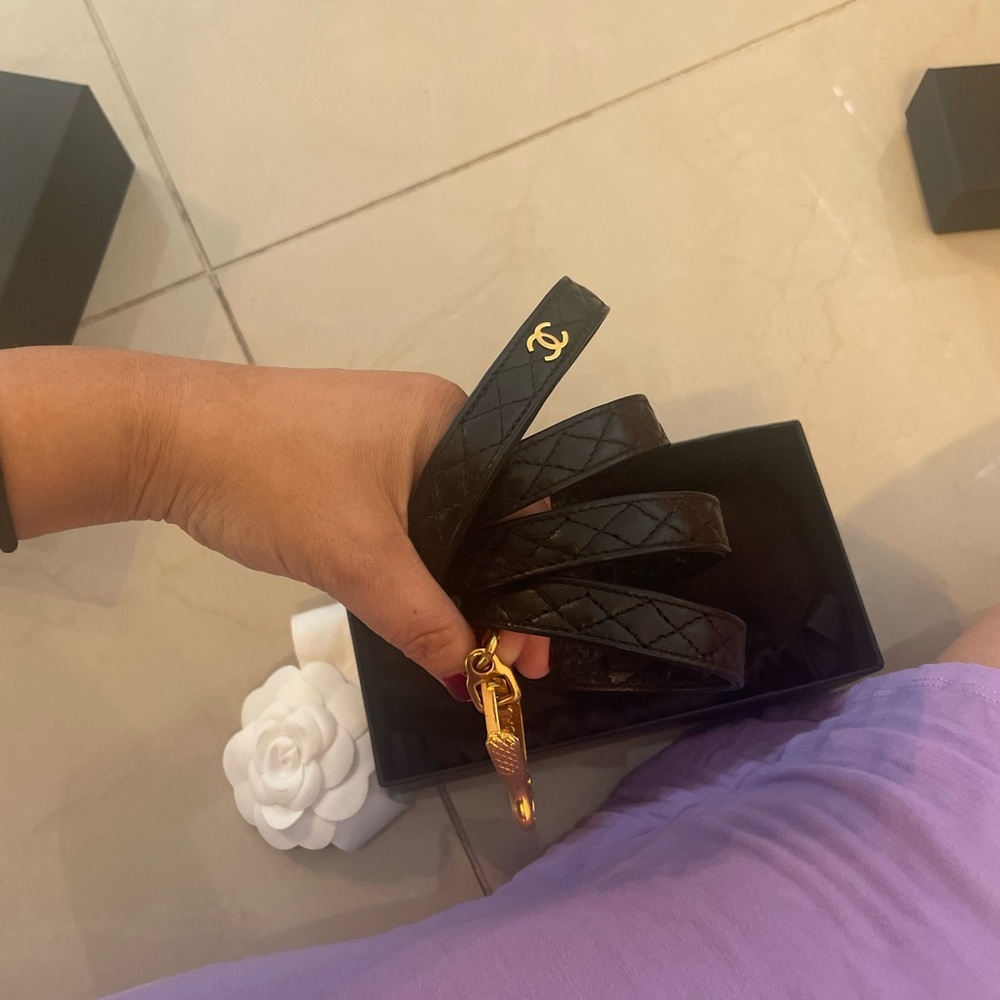 Sold Chanel Small Dog Leash